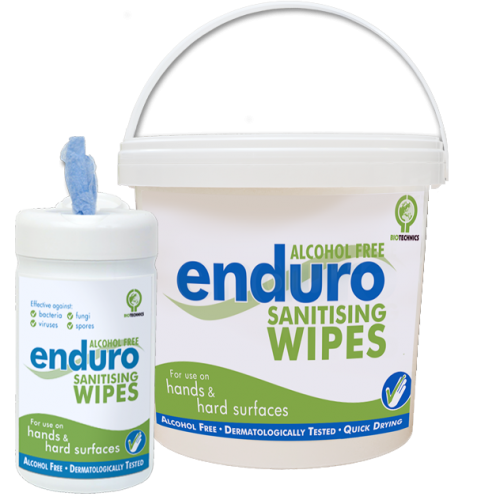 Enduro Sanitising Wipes 200+225