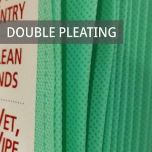 Double pleat