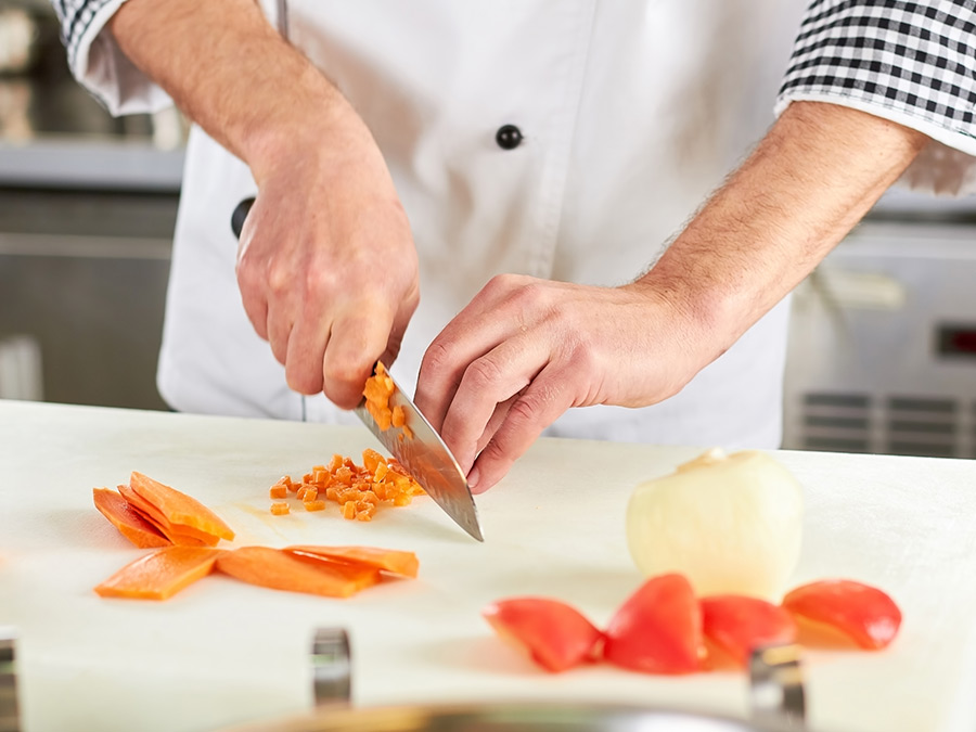 Chopping Food