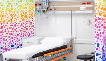 Antimicrobial Plus Hospital Curtains Printed Colours Feature