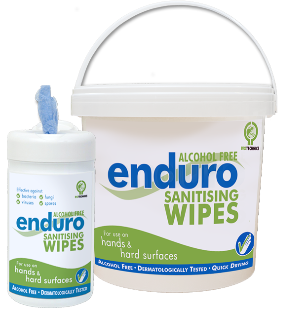 Enduro Sanitising Wipes +