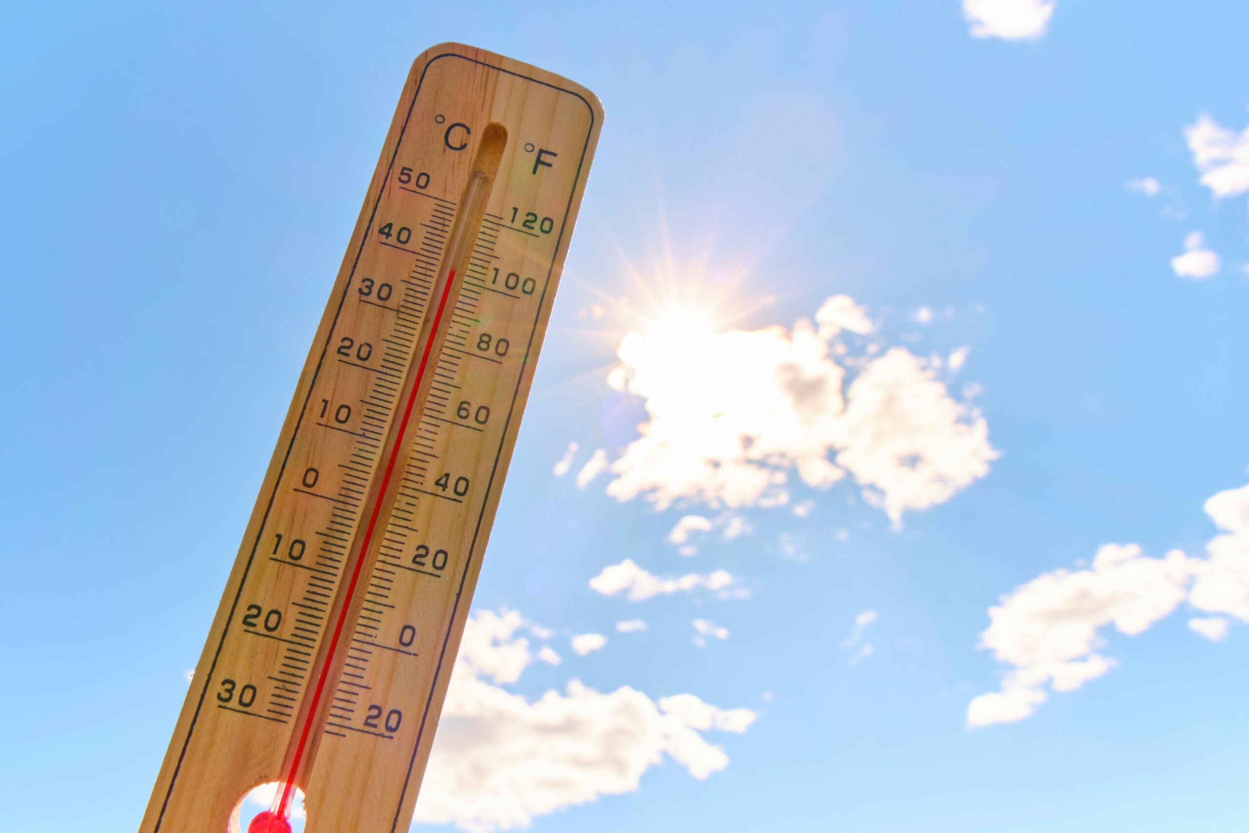 Rising temperature